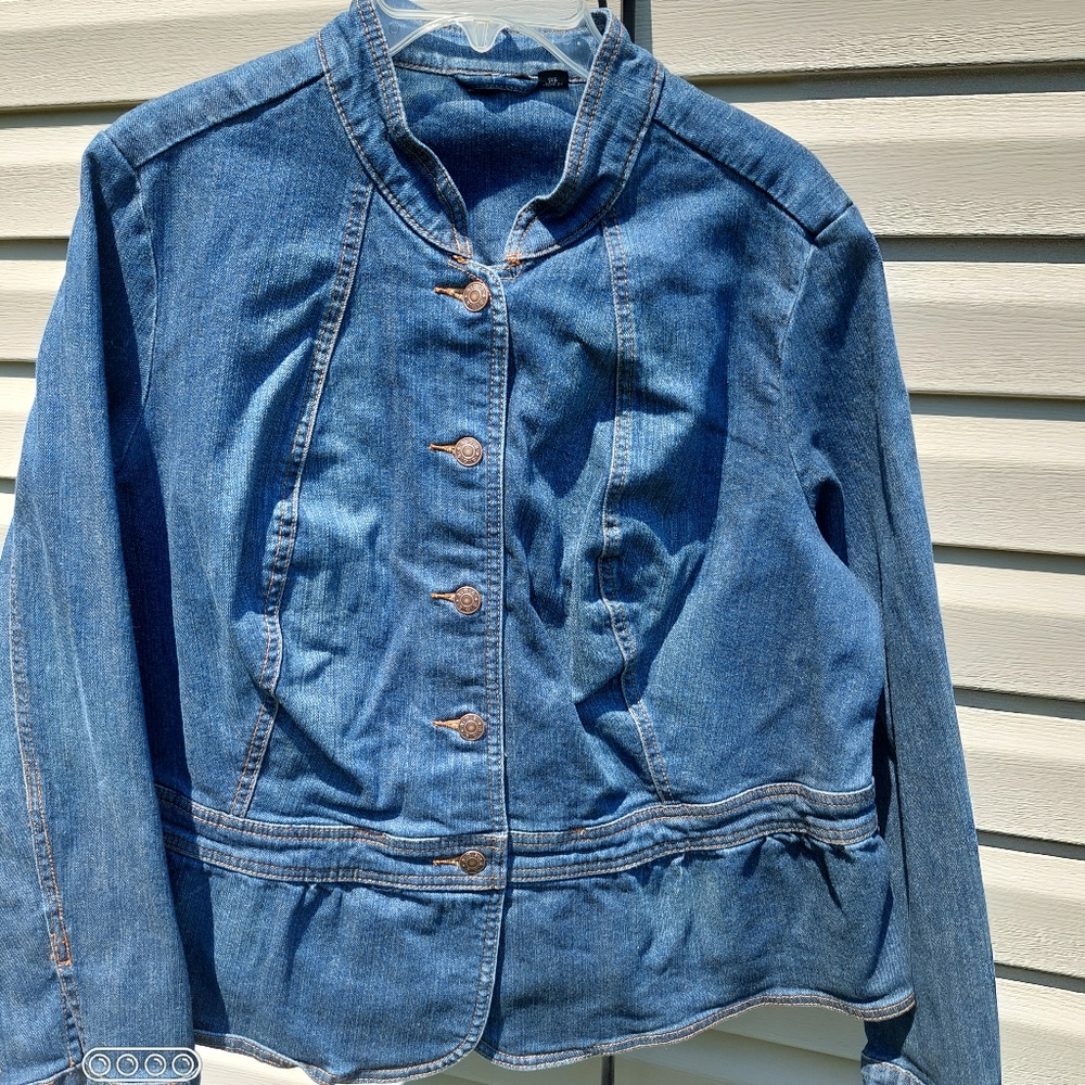 Two Women's Plus Jean Jackets